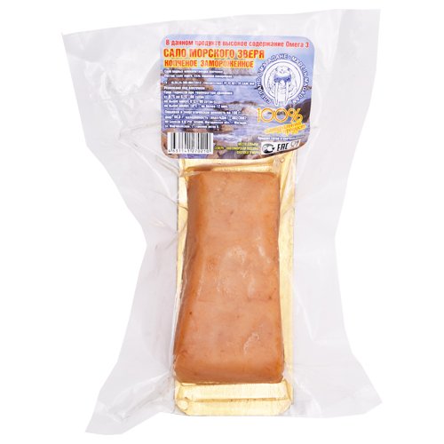 Тюлень (сало — холодного копчения), 100 гр